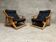 Pair of Scandinavian armchairs "Kon-tiki" by Gillis Lundgren for IKEA