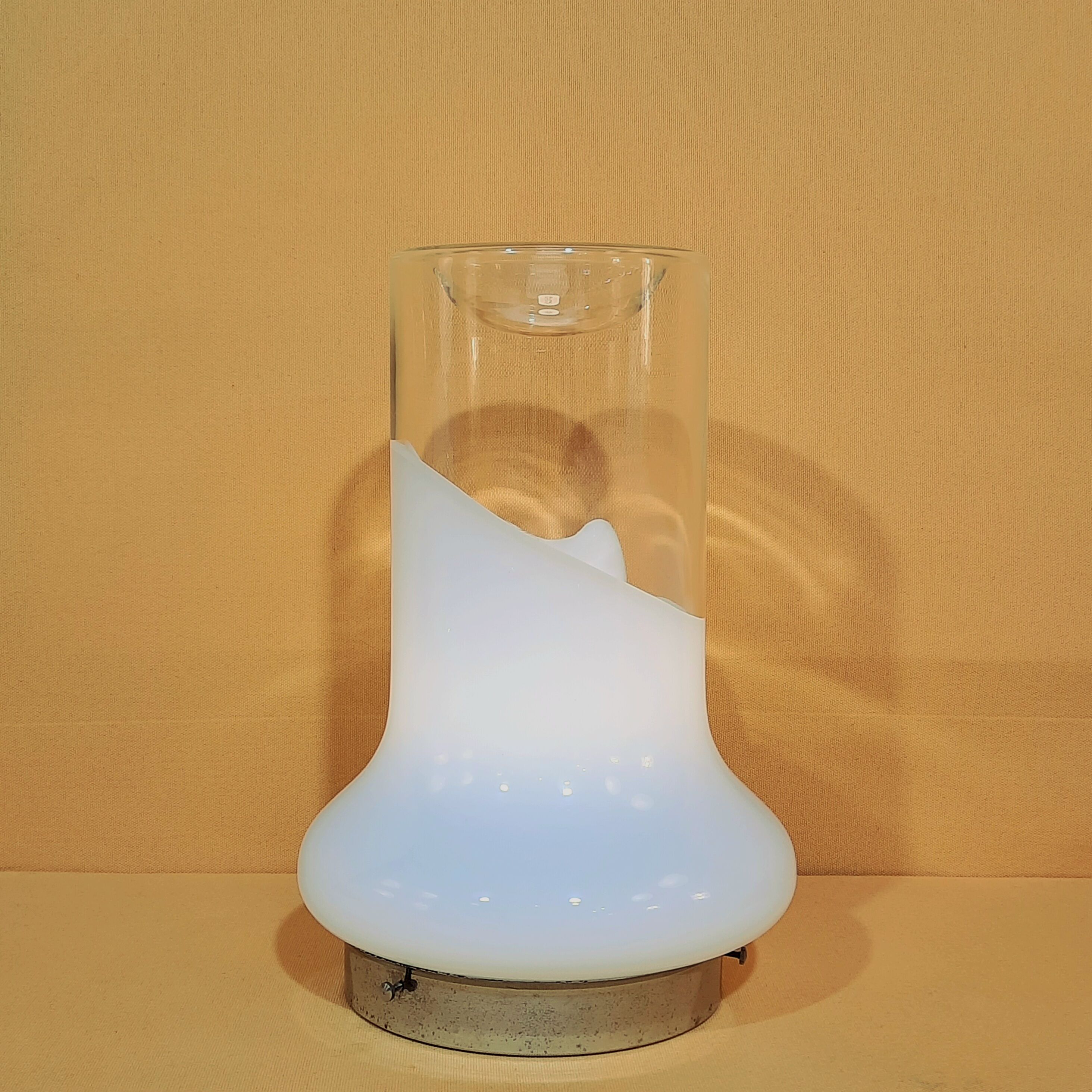 Italian table lamp circa 1970 in murano glass