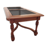 Solid oak lounge table