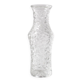 Mid-Century Pressed Glass Vase by Václav Hanuš: Czech Retro Decor