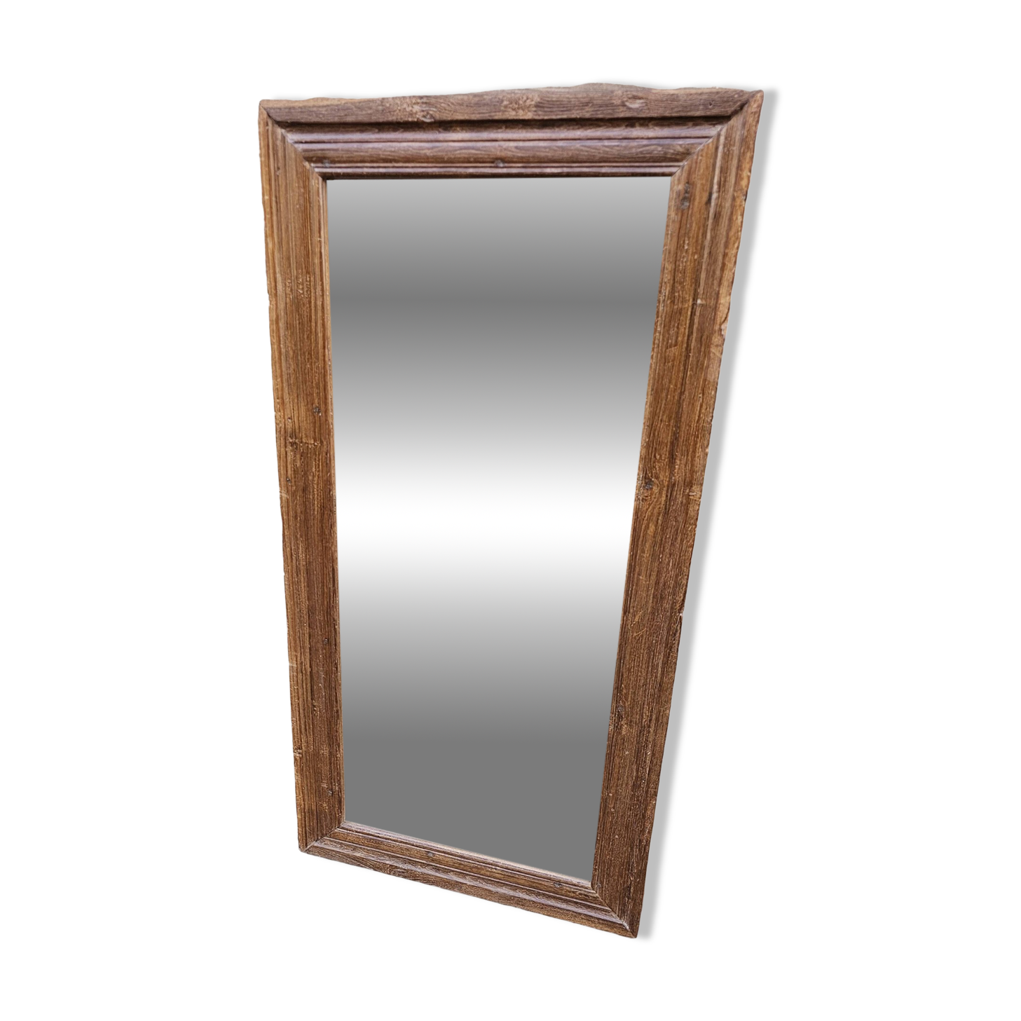 Teak mirror from Burma