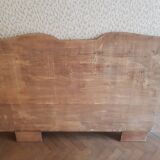 Bed frame with headboard whiskers