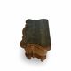 art deco walnut serpentine nightstands, 1920s