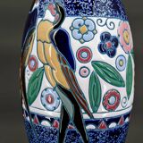 Swallow Lamp, Imperial Amphora, Czechoslovakia, Art Deco, Circa 1920