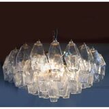 Impressive Murano Glass Sputnik Chandelier poliedro