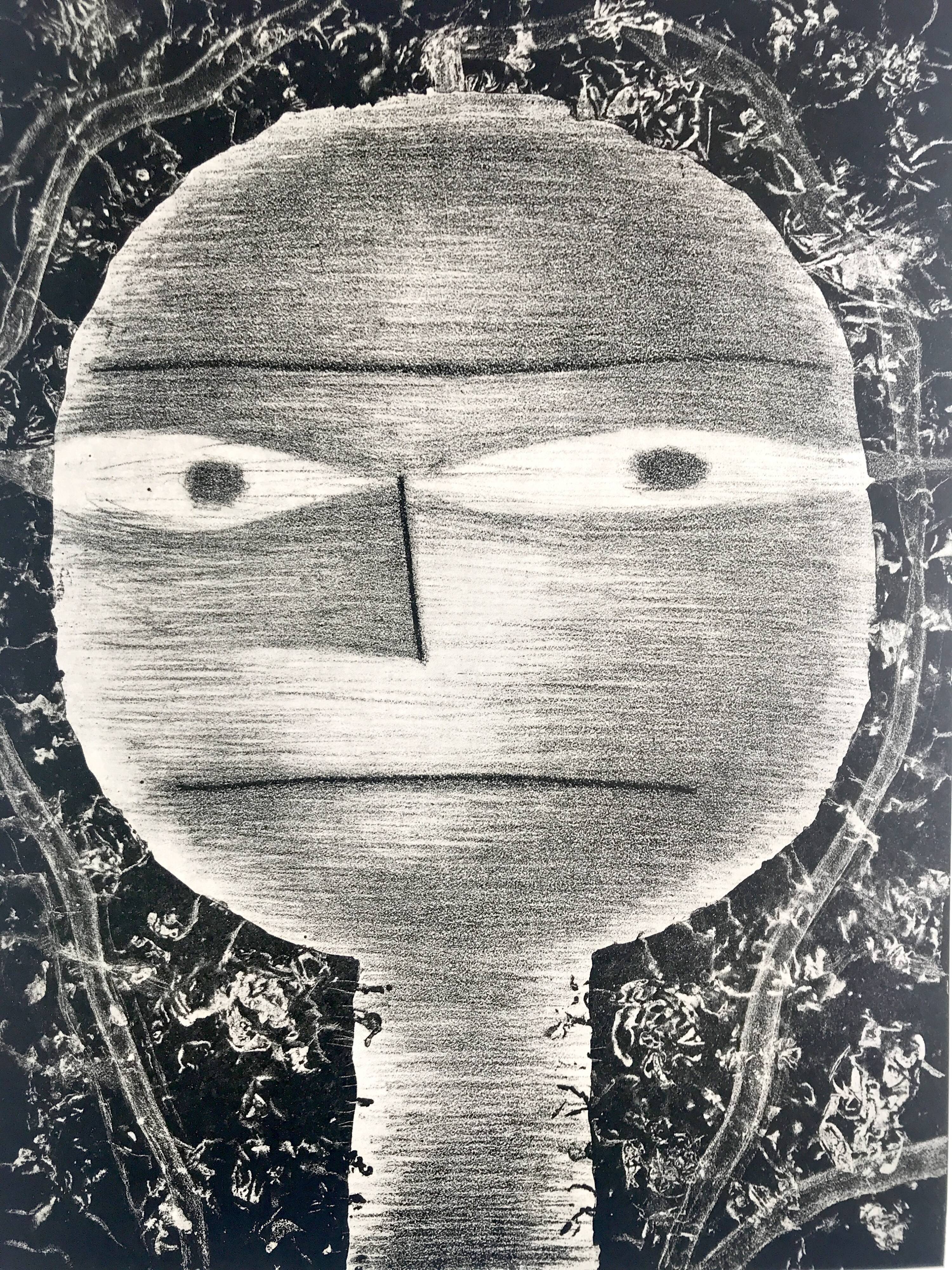 Toshio ashiba, l'atelier des prés, 1973. original lithograph poster
