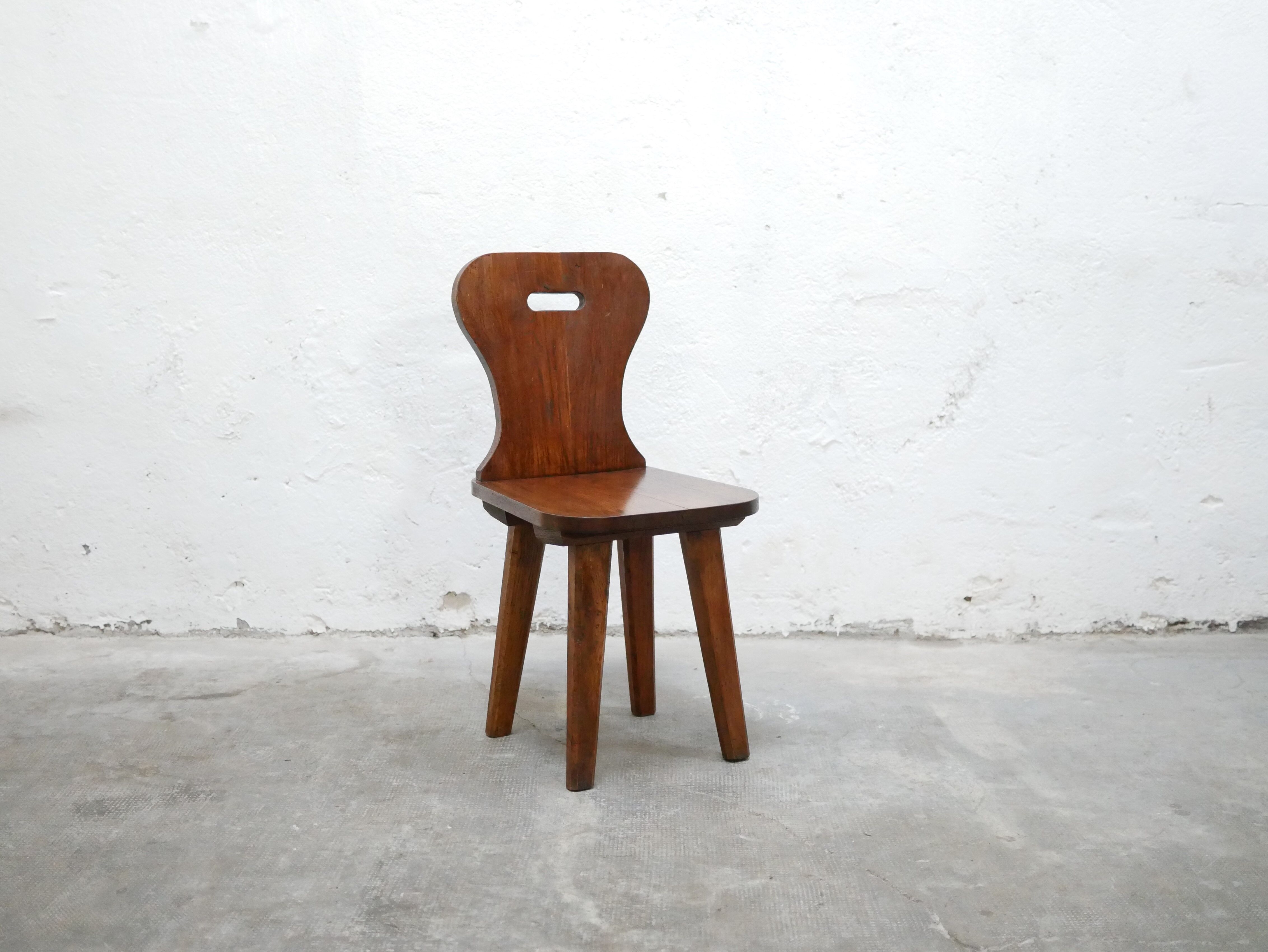 Chaise vintage en bois