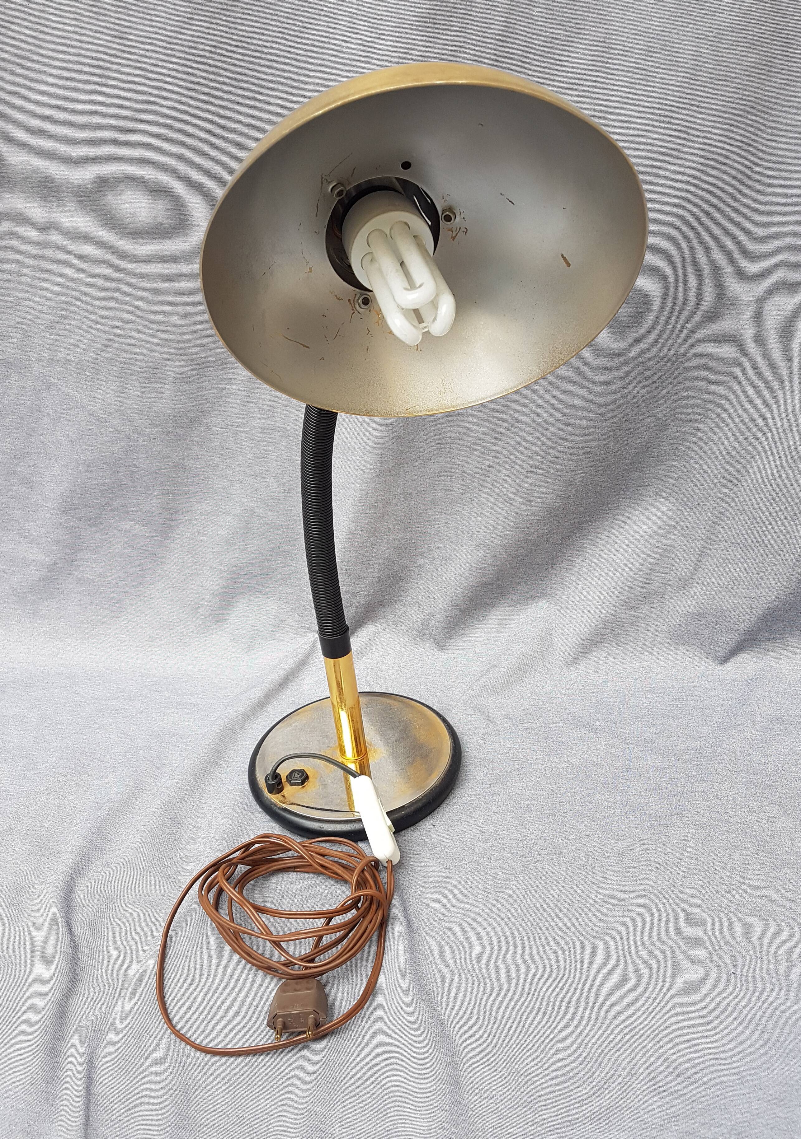 Vintage lamp from aluminor