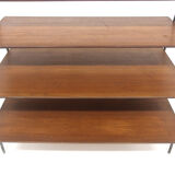 Scandinavian teak shelves, Sweden, 1950.