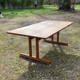 Table basse chêne Borge Mogensen modèle 5267, édition Fredericia Chair Factory
