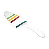 Colorful vintage ceramic pie shovel