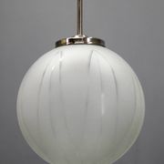 Suspension Art Déco XXL, années 1930