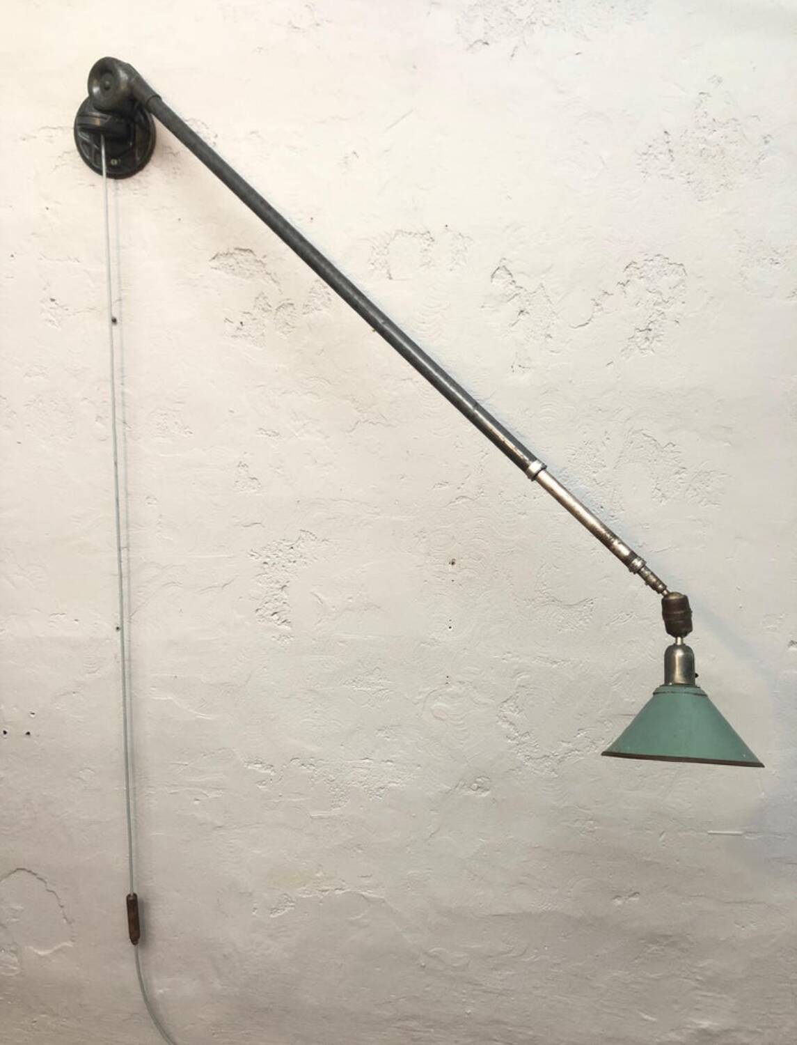 Antique Johan Petter Johansson Series 1 Triplex Telescopic Work Light