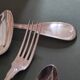 Ménagère de 37 couverts modèle filet, Argenterie