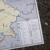 Old MDI Map of Germany Vintage Physical and Political.