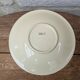 Round serving dish Moulin des Loups Orchies with small flower decoration 25.5cm