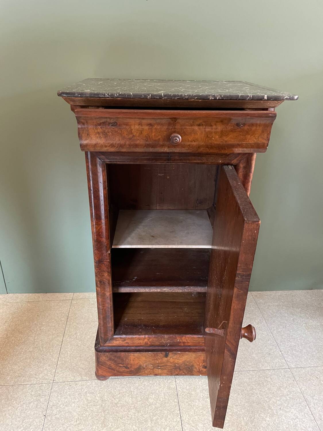 Louis Philippe bedside table