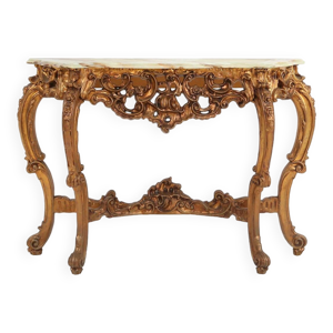 Console en bois sculpté - france