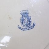 4 Gien flat plates, Chardons service 1