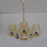 Mid-century Chandelier,Czechoslovakia,1970's.