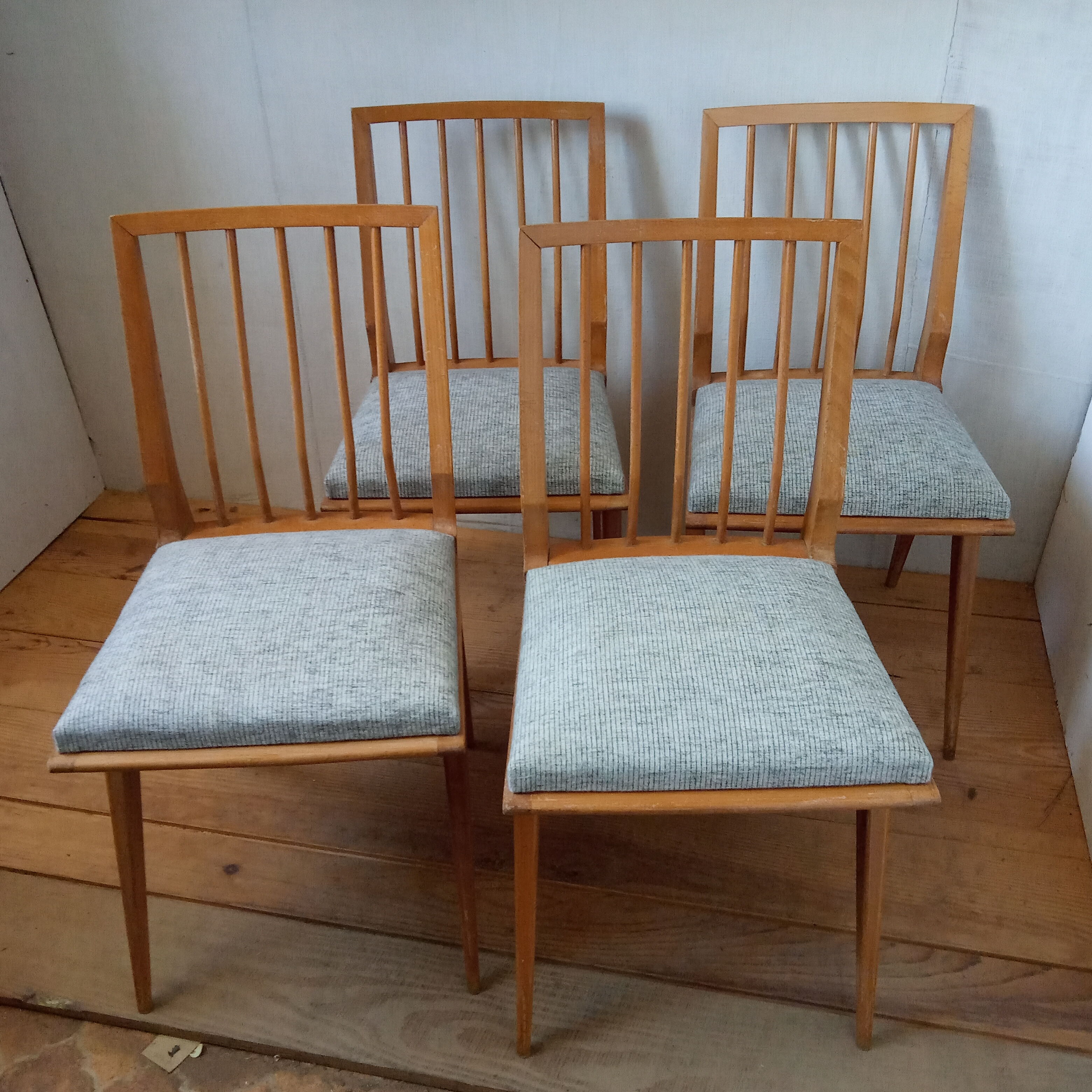 1950s chairs by Maurice Pre