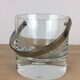 Crystal ice bucket by Vicke Lindstrand for Kosta Sweden, Pippi model