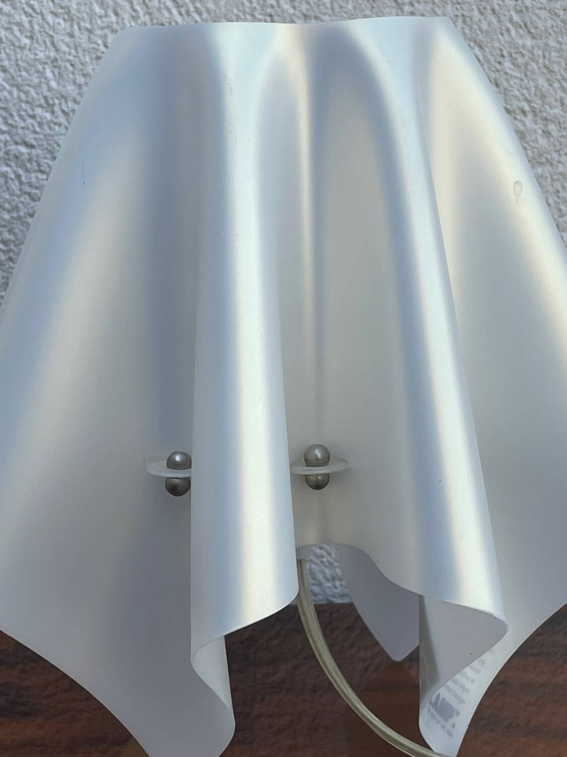 Pair of Foulard slamp lamps