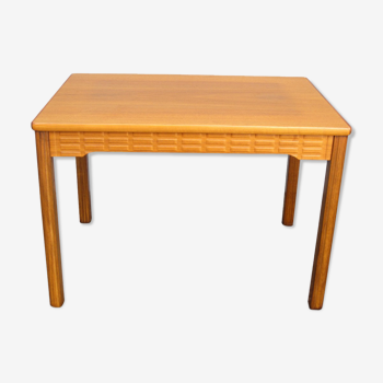 Scandinavian teak side table Alberts, Tibro