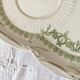 Selfish porcelain lunch plate