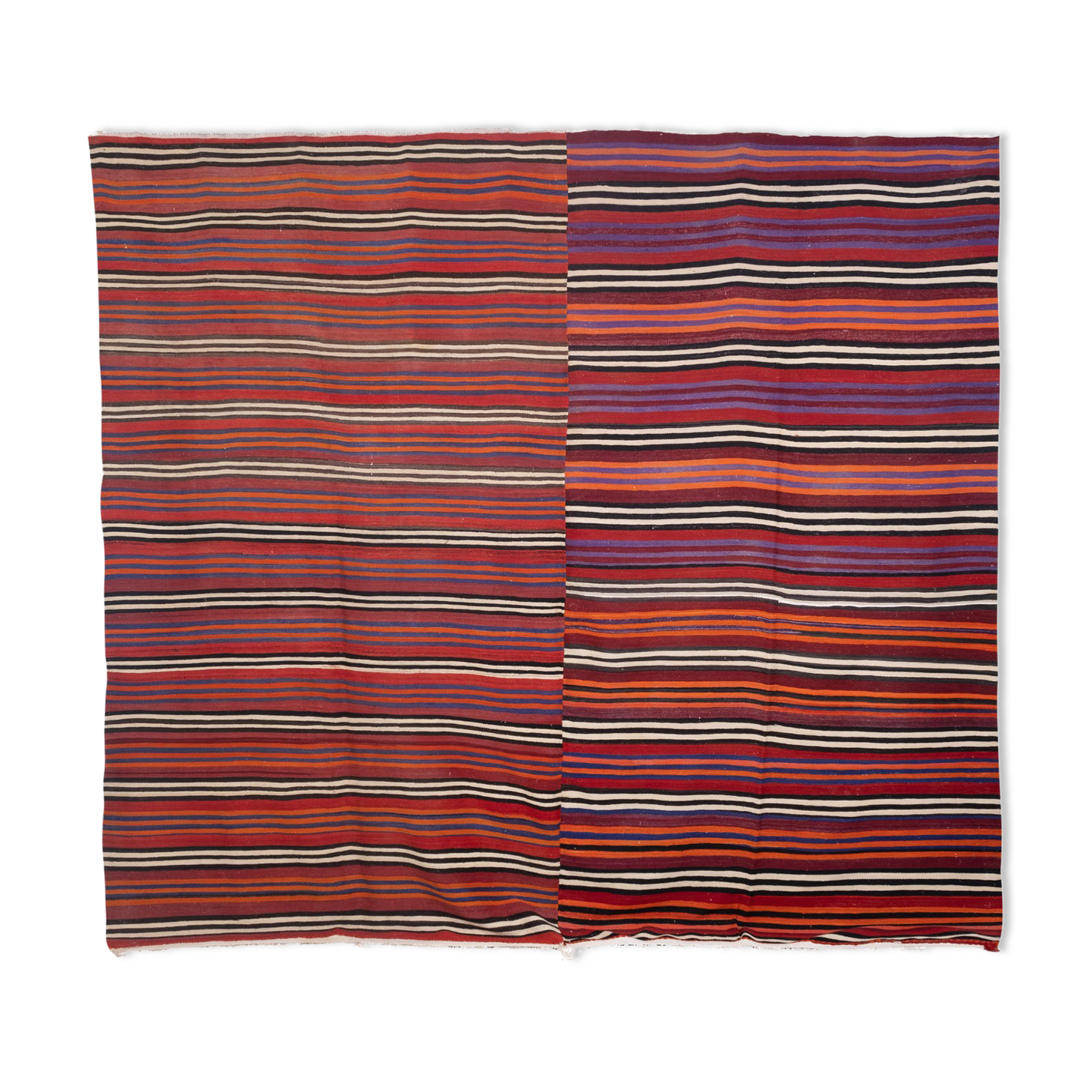 Vintage turkish kilim rug, 1970s - 306 X 324 cm