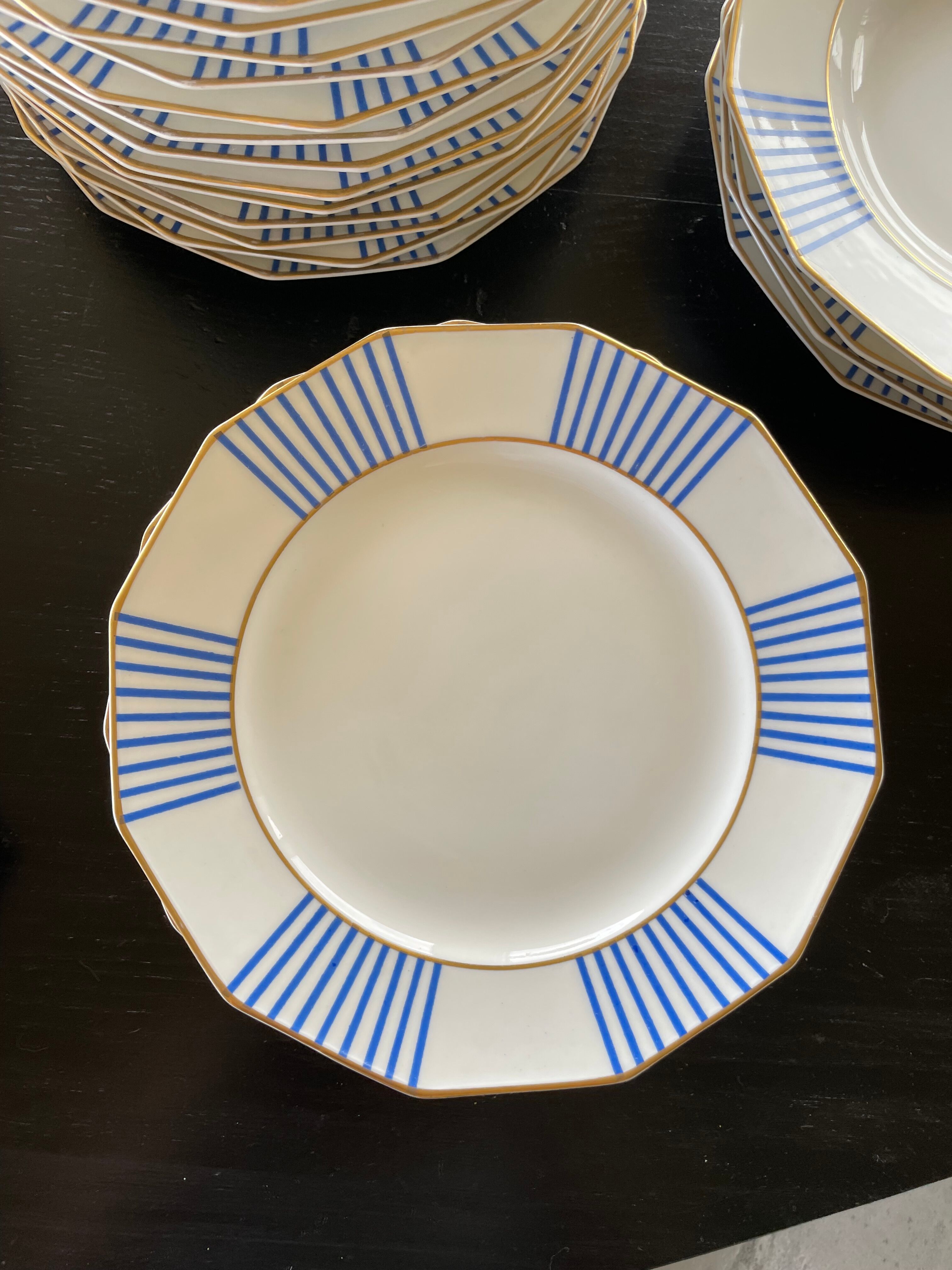Set XXL crockery Limoges A.Lanternier