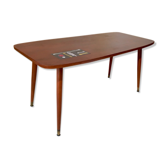 Scandinavian vintage teak coffee table