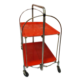 Foldable bar on wheels, Germany, 1970s Bremshey Dinett