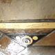 70s Brutalist Coffee Table in Brass, Bronze and Stone