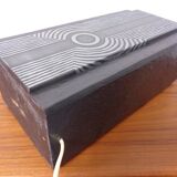 Brutalist table lamp from Temde, Switzerland, 1960s