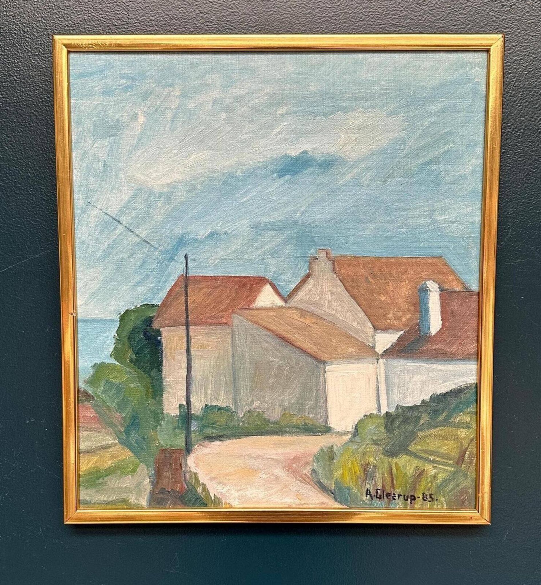 Original Swedish Oil On Canvas – Arne Gleerup (1985) – Signed