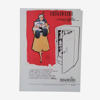 Vintage advertising fridge