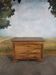 Louis Philippe period chest of drawers in solid walnut.