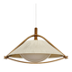Sisal and Walnut Pendant Lamp by Temde