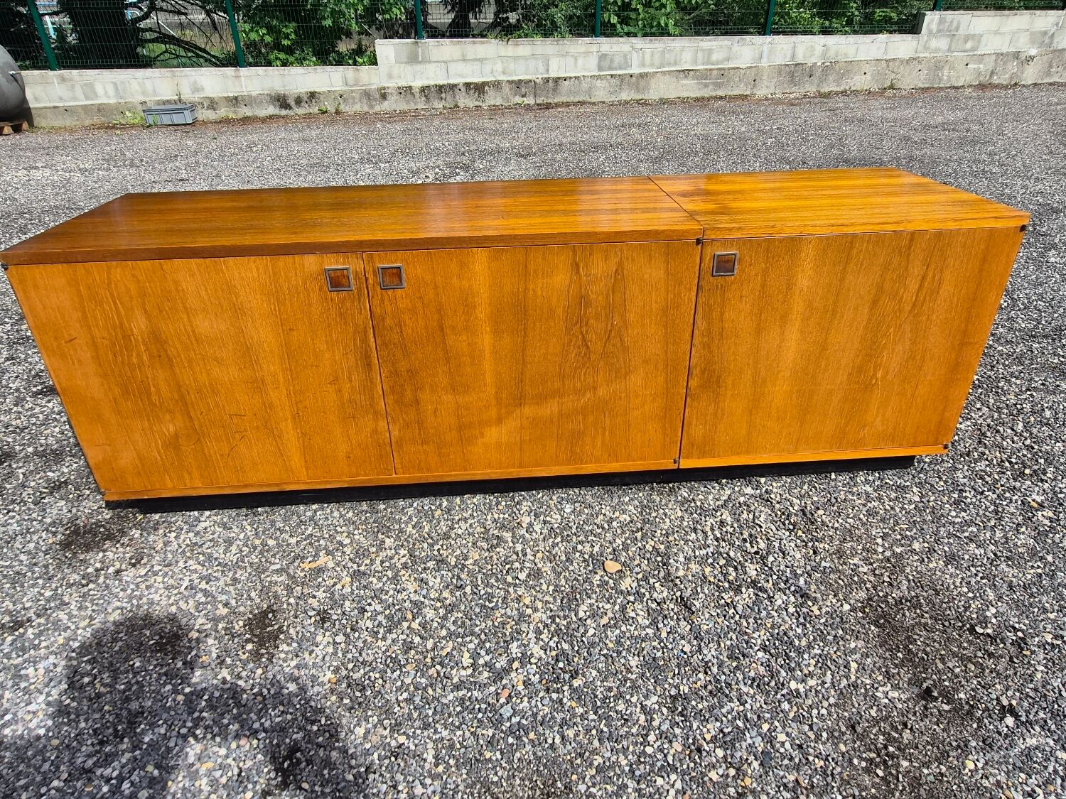 Vintage teak enfilade – Minimalist design – 1970s