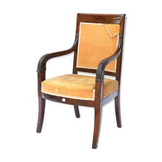 Empire style armchair