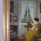 “Interior with Woman” by Edith Gert