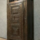 Old Renaissance bonnetière in solid oak with brown patina around 1750