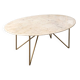 Table ovale en marbre