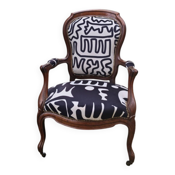 Fauteuil Louis Philippe, refait à neuf — Beyit