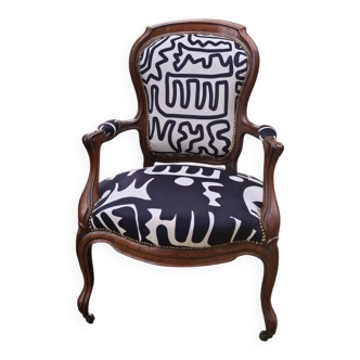 Louis Philippe armchair restored to new condition