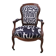 Fauteuil Louis Philippe, refait à neuf