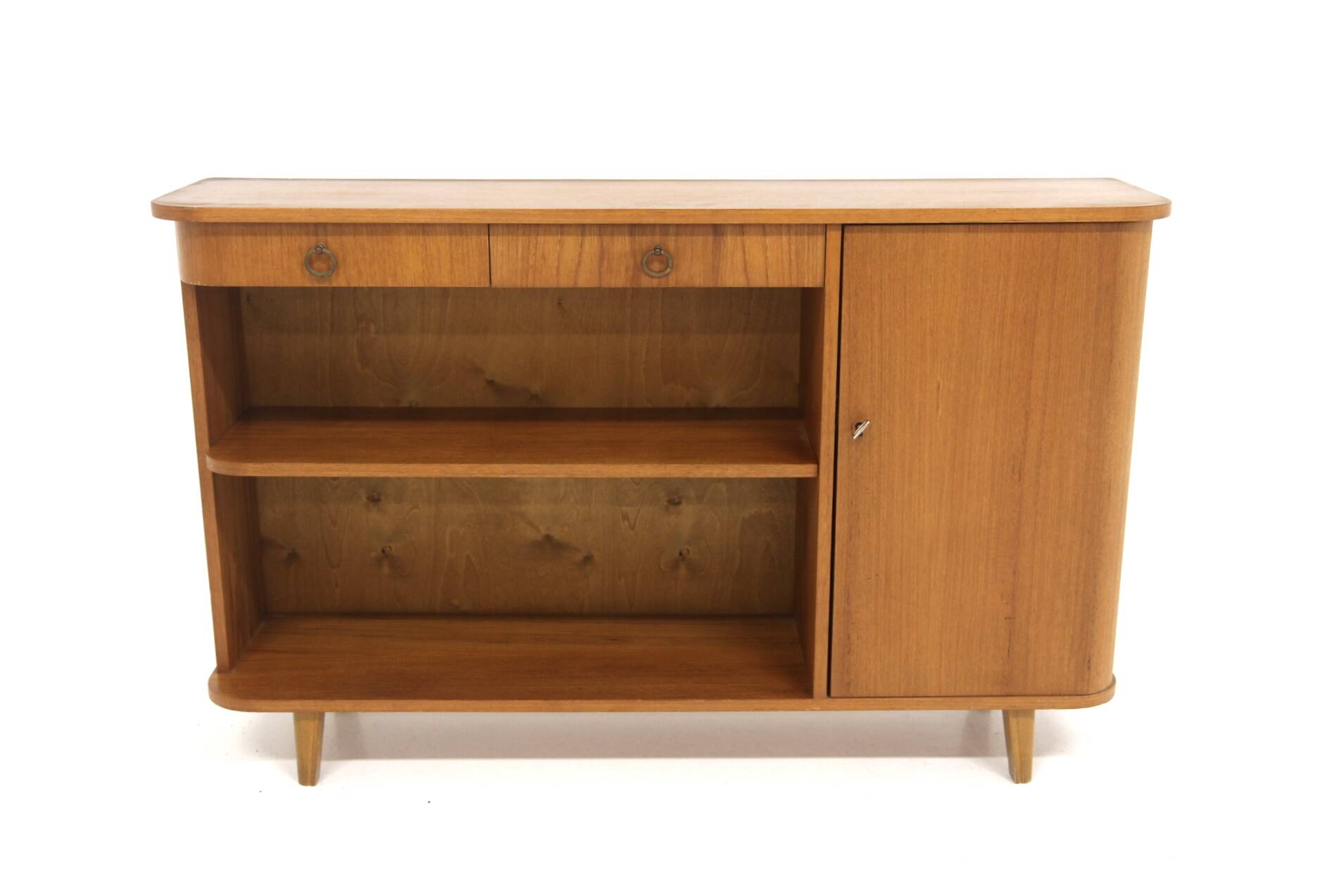Commode scandinave en teck, Swedish modern, Suède, 1940