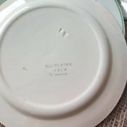 Set of 5 HBCM dessert plates, Marlaine model