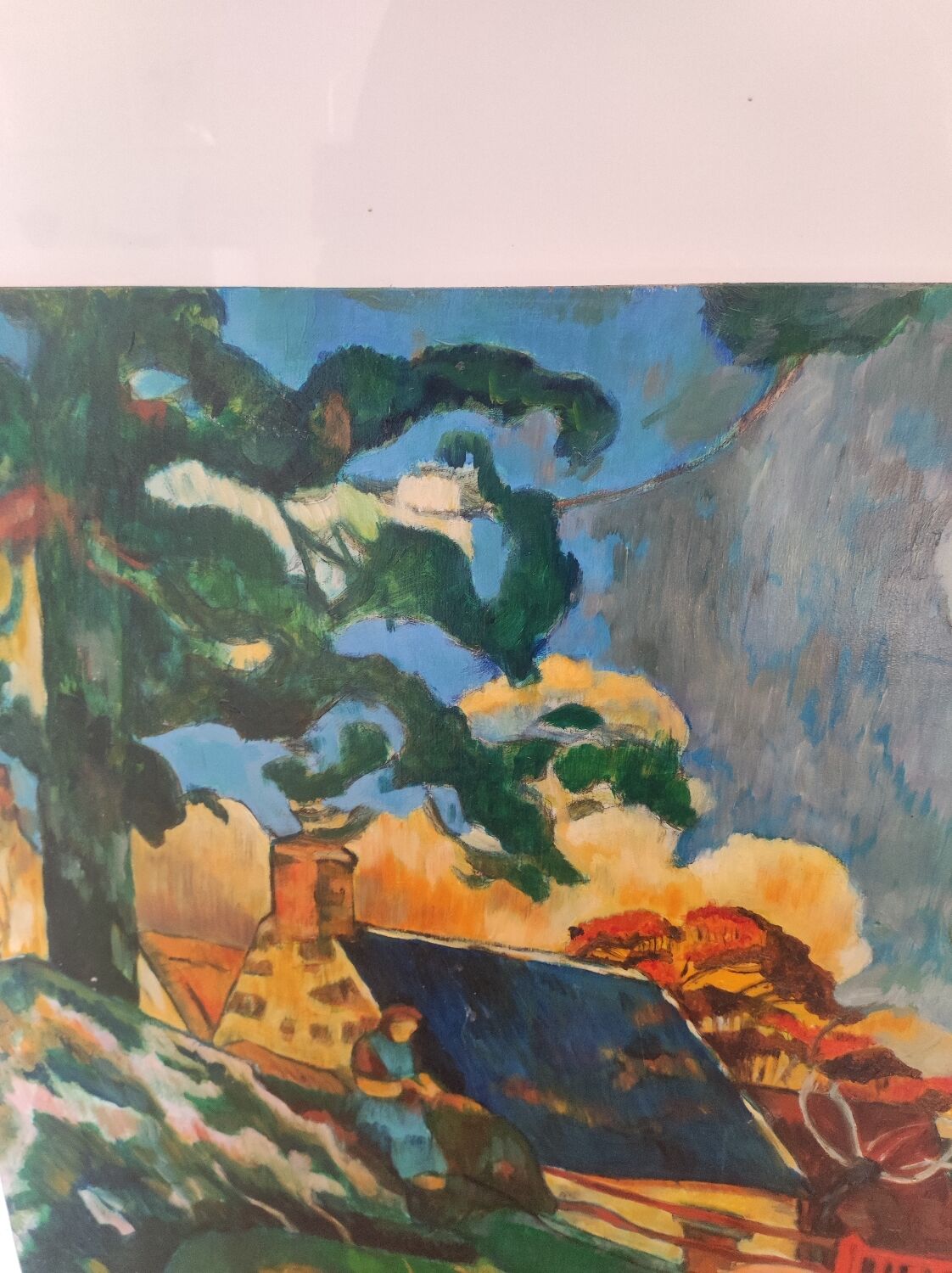 Peinture paysage moderne fauvisme